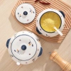 Hũ Đựng Mỡ Sứ Lazy Hoa Trắng Nền Xanh + Thìa Sứ - Mã DT250.500.501 - Giá 48.000₫ 5