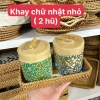 Hũ đựng trà, gia vị, bánh kẹo Tết khảm trai 10cm phong cách cổ điển - Trang trí không gian sống, giảm giá 85.000₫ 4