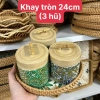 Hũ đựng trà, gia vị, bánh kẹo Tết khảm trai 10cm phong cách cổ điển - Trang trí không gian sống, giảm giá 85.000₫ 5