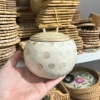 Hũ đựng trà, gia vị, bánh kẹo Tết khảm trai 10cm phong cách cổ điển - Trang trí không gian sống, giảm giá 85.000₫ 9