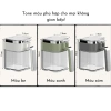 Hũ gia vị MOMO HOUSE 380ml cao cấp, chốt khóa kín kèm thìa, nắp mạ bạc 7