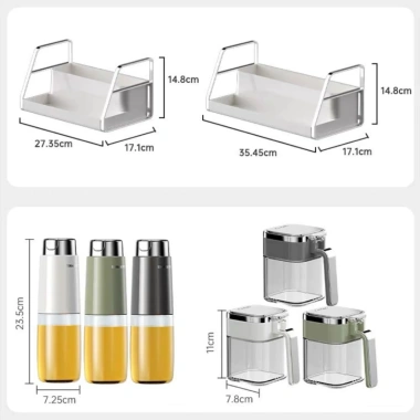Hũ gia vị MOMO HOUSE 380ml cao cấp, chốt khóa kín kèm thìa, nắp mạ bạc 8 Hũ gia vị MOMO HOUSE 380ml cao cấp, chốt khóa kín kèm thìa, nắp mạ bạc 8