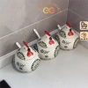 Hũ gia vị sứ hình chú gà xinh xắn - Độc đáo, bắt mắt, giá chỉ 83.000 VND 2