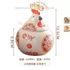 Hũ gia vị sứ hình chú gà xinh xắn - Độc đáo, bắt mắt, giá chỉ 83.000 VND 5