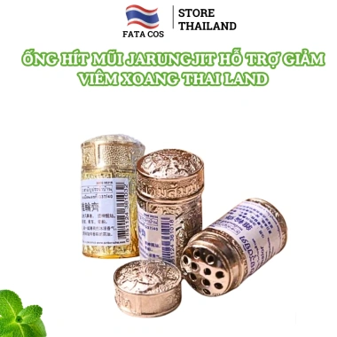 Hũ hít mũi Thái Lan thiên nga vàng và bạc hà - Giảm nhức đầu, say xe, nghẹt mũi - Hiệu quả nhanh 7