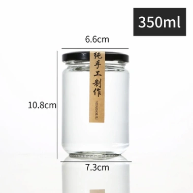 Hũ lọ tròn thủy tinh nắp thiếc 100-1.000ml - Đựng thực phẩm tiện lợi, chỉ 10.000đ 9
