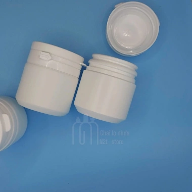 Hũ Nhựa 50ml Nắp Xé (10 hũ) – Đựng Kem, Sáp, Mỹ Phẩm Mini Tiện Lợi Giá 42.000 VND