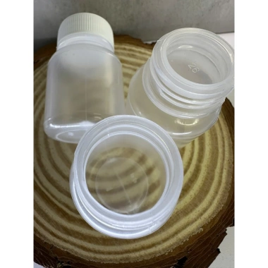 Hũ nhựa PP 30ml 50 chai - Chai chiết 30ml nút bịt chống tràn, giá ưu đãi 43.000 VND