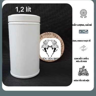 Hũ nhựa trắng đục HDPE đa năng đựng kem, bột, thực phẩm - Tiện lợi, an toàn, giá 10.000 VND tại tientienshop 10 Hũ nhựa trắng đục HDPE đa năng đựng kem, bột, thực phẩm - Tiện lợi, an toàn, giá 10.000 VND tại tientienshop 10