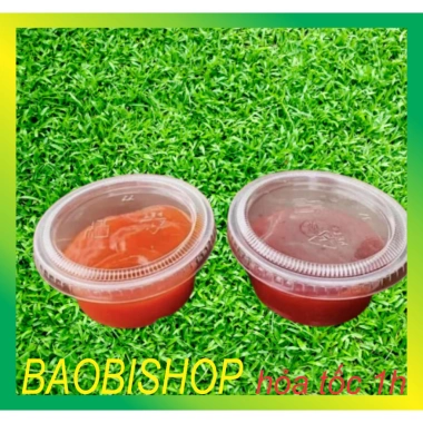 Hũ sốt 60ml 2oz có nắp liền - Đựng nước chấm, gia vị, tương tiện lợi, bao bì shop