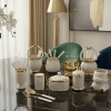 Hũ sứ viền vàng cắm hoa decor và thìa nĩa inox cao cấp Home Luxury 45.000₫ 2