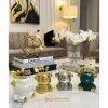Hũ sứ viền vàng cắm hoa decor và thìa nĩa inox cao cấp Home Luxury 45.000₫ 6