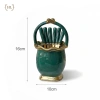 Hũ sứ viền vàng cắm hoa decor và thìa nĩa inox cao cấp Home Luxury 45.000₫ 10
