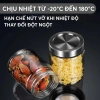 Hũ Thủy Tinh Borosilicate Nắp Inox 304 Đựng Thực Phẩm Kín Khí Không ẩm mốc 55.000đ 5