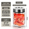 Hũ Thủy Tinh Borosilicate Nắp Inox 304 Đựng Thực Phẩm Kín Khí Không ẩm mốc 55.000đ 10