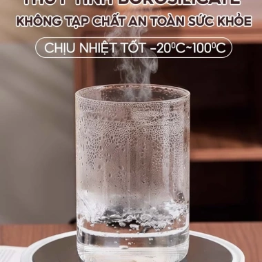 Hũ Thuỷ Tinh Đựng Gia Vị TOSUDO Nắp Gỗ Tre Kín Khí Borosilicate An Toàn 26k 4