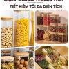 Hũ Thuỷ Tinh Đựng Gia Vị TOSUDO Nắp Gỗ Tre Kín Khí Borosilicate An Toàn 26k 6