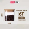 Hũ Thuỷ Tinh Đựng Gia Vị TOSUDO Nắp Gỗ Tre Kín Khí Borosilicate An Toàn 26k 9