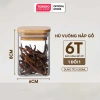 Hũ Thuỷ Tinh Đựng Gia Vị TOSUDO Nắp Gỗ Tre Kín Khí Borosilicate An Toàn 26k 10