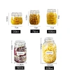 Hũ Thủy Tinh LOT005 - Lọ Đựng Gia Vị, Ngâm Hoa Củ Quả, Nắp Kim Dáng Tròn, 37.200₫ 2