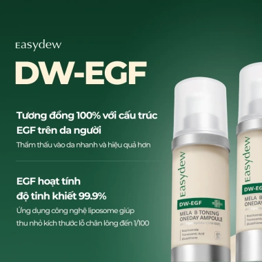 Huyết Thanh Mờ Nám & Tàn Nhang - Easydew DW-EGF Melatonin Ampoule 10ml/15ml Giá 605k 5