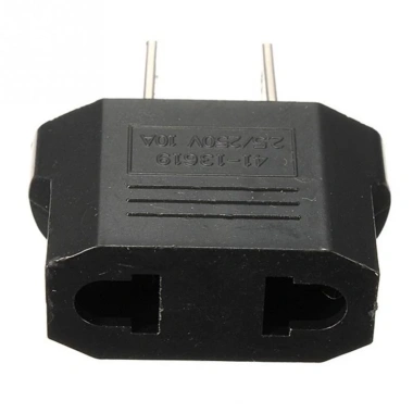 HV3.001 sét 2 phích cắm chuyển đổi 2 chân tròn sang dẹt - Giá chỉ 17.000₫ 2