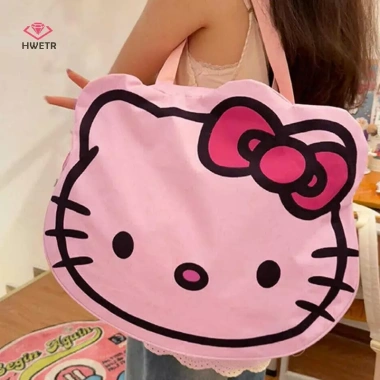 HWETR Hello Kitt Túi Du Lịch Đeo Vai Nữ Messenger Dung Tích Lớn Giá 110.900₫ 3