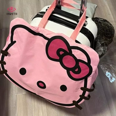 HWETR Hello Kitt Túi Du Lịch Đeo Vai Nữ Messenger Dung Tích Lớn Giá 110.900₫ 4