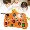 HZLING Busy Board giác quan, đèn LED, nút công tắc, ổ cắm - Giáo dục mầm non 9