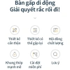 ICON Bàn Gấp Gọn Di Động Không Cài Đặt Tiện Lợi Cho Gia Đình, Văn Phòng và Ngoài Trời Giá Ưu Đãi 884.692 VND 2