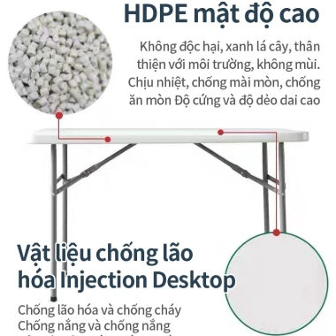 ICON Bàn Gấp Gọn Di Động Không Cài Đặt Tiện Lợi Cho Gia Đình, Văn Phòng và Ngoài Trời Giá Ưu Đãi 884.692 VND 7