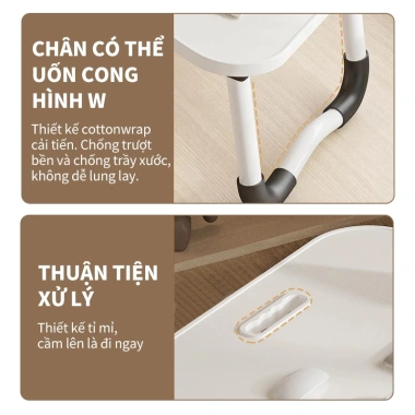 ICON Bàn gấp mini Bàn học trẻ em gập lại ngồi trên mặt đất giảm giá chỉ 56.700₫ 6