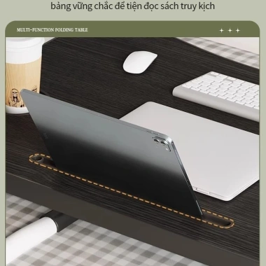 ICON Bàn gấp mini đa năng cho trẻ – Bàn ngồi mặt đất, Bàn máy tính, Chỉ 66.000₫