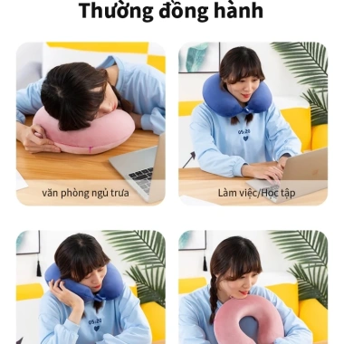 ICON Gối kê cổ giảm đau, ngăn mệt mỏi, hỗ trợ giấc ngủ thoải mái – Giá chỉ 68.049₫ 5