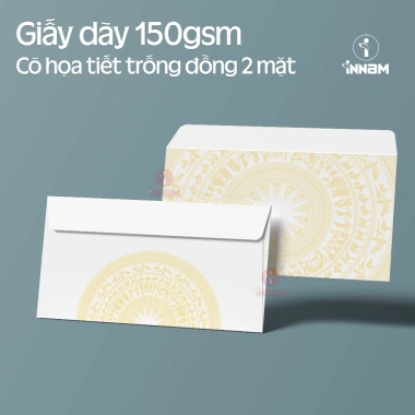 In phong bì cá nhân & phong bì cơ quan 11x19cm - Giá ưu đãi 100.000 VNĐ