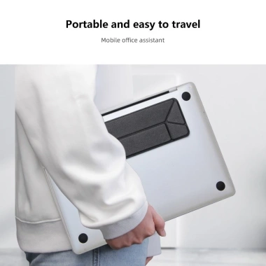 Inovagen Giá đỡ laptop và tablet da PU, gập gọn, điều chỉnh độ cao, chỉ 184.800 VND