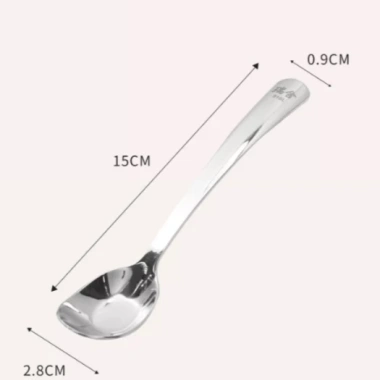 InoxTrendy Muỗng inox sâu lòng 316 – Công thái học, thìa ăn dặm bé, giảm giá 119.000đ