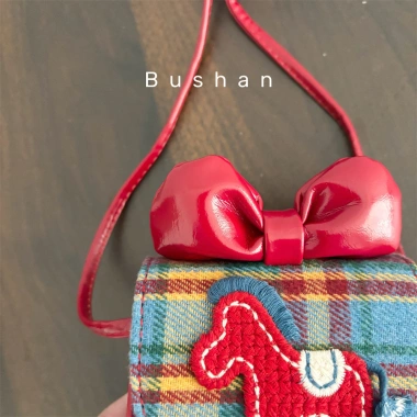 Ins Hàn Quốc Pony Túi Đeo Vai Hoạt Hình Cô Gái Nơ Tiền Xu Niche Dễ Thương Trẻ Em - Giá 112.320₫