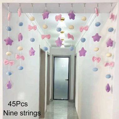 INS Rèm Vách Ngăn Trái Tim Nơ Trọng Dây Treo Trang Trí Cửa Sổ Bé Gái - 105.715₫ 6 INS Rèm Vách Ngăn Trái Tim Nơ Trọng Dây Treo Trang Trí Cửa Sổ Bé Gái - 105.715₫ 6