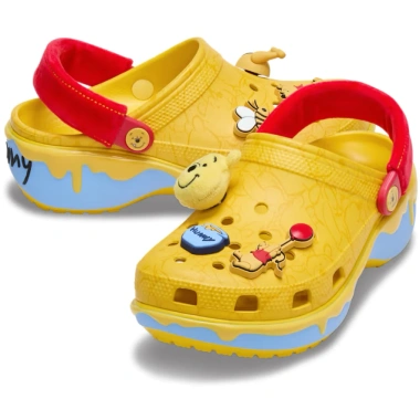 JDK Store Dép Sục Platform Hoạ Tiết Gấu Pooh Đế Cao 5cm - Giá 540.000 VND