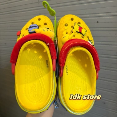 JDK Store Dép Sục Platform Hoạ Tiết Gấu Pooh Đế Cao 5cm - Giá 540.000 VND