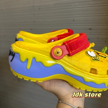 JDK Store Dép Sục Platform Hoạ Tiết Gấu Pooh Đế Cao 5cm - Giá 540.000 VND