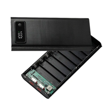 Jenniferac Case Sạc Nhanh 8 Cell 18.650 - Vỏ Power Bank Dễ Mang Theo cho 8x18.650 5