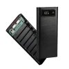 Jenniferac Case Sạc Nhanh 8 Cell 18.650 - Vỏ Power Bank Dễ Mang Theo cho 8x18.650 8