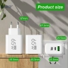 JINHF 65W USB‑C PD Sạc Đa Năng Huawei, Tablet, Pad - Du Lịch, Giá 45.100₫ 6