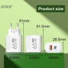 JINHF Sạc USB-C 65W GaN PD Huawei QC3.0 Du Lịch Power Adapter Tốc Độ Cao 42.100₫ 8