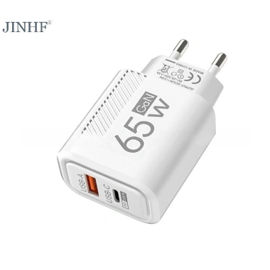 JINHF Sạc USB-C 65W GaN PD Huawei QC3.0 Du Lịch Power Adapter Tốc Độ Cao 42.100₫ 9