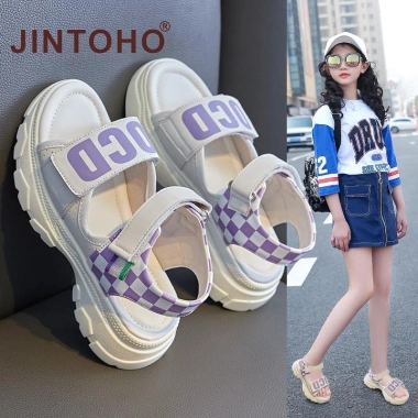 Jintoho Dép Sandal Thể Thao Bé Gái Mùa Hè Giá Rẻ 287k - Nhẹ Thoáng Phù Hợp Đi Biển 4