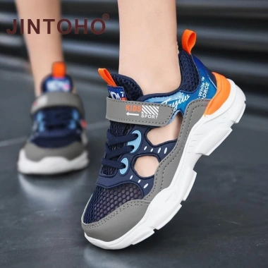 Jintoho Giày Thể Thao Bé Trai Lưới Thoáng Khí Chạy Bộ và Đi Bộ Thoải Mái 286.957 VND