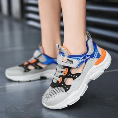 Jintoho Giày Thể Thao Bé Trai Lưới Thoáng Khí Chạy Bộ và Đi Bộ Thoải Mái 286.957 VND